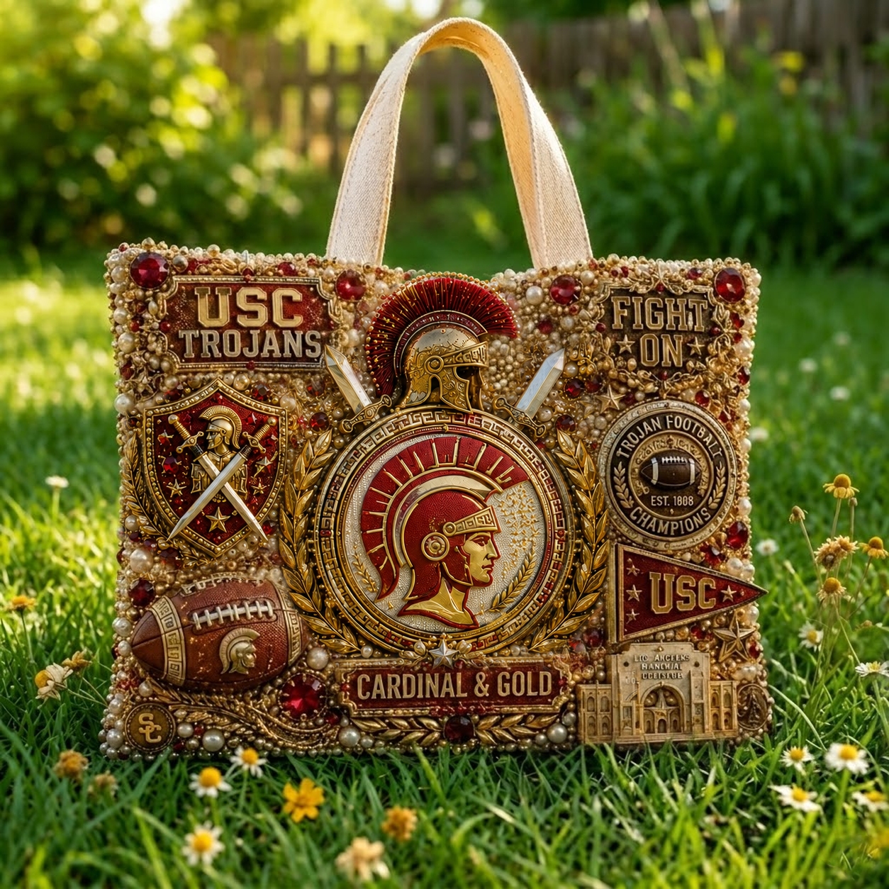USC Summer Vibes Tote Bag TTNL