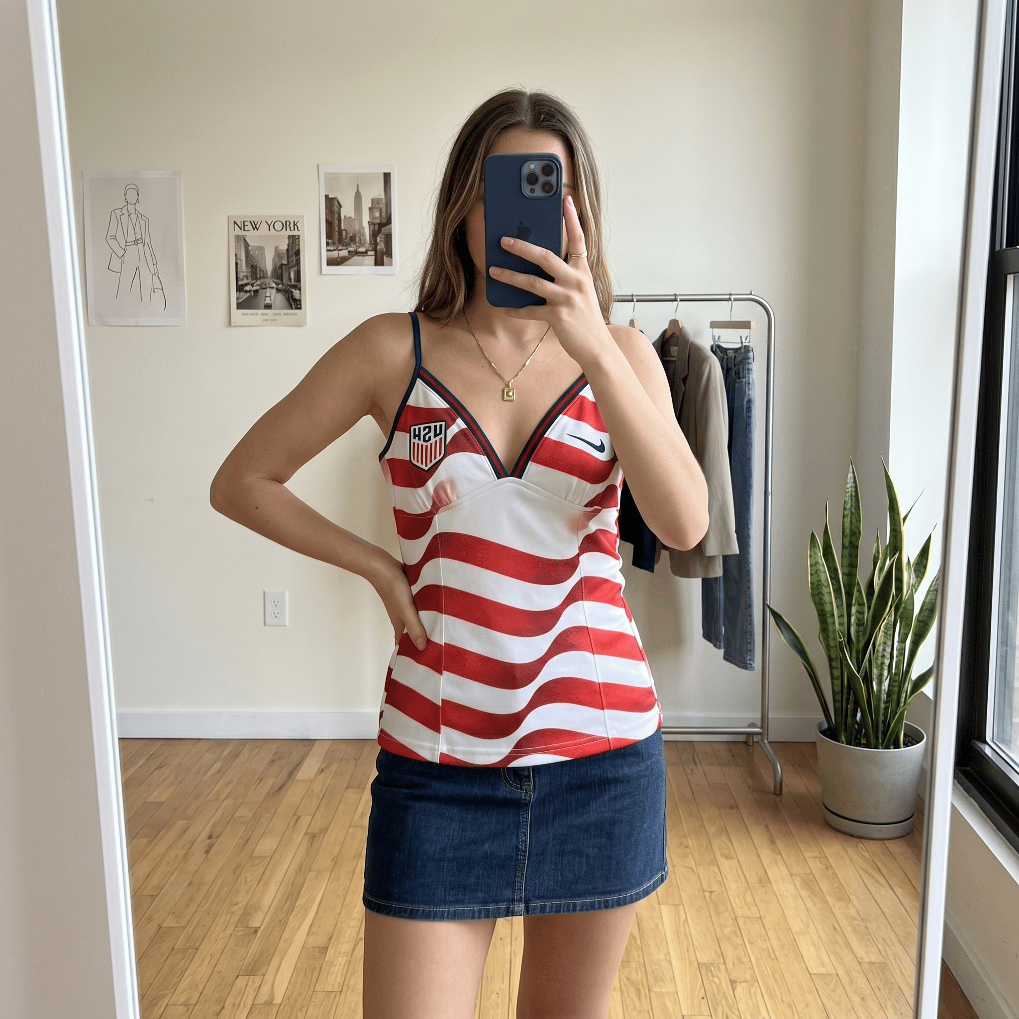 USA Jersey Cami Top HTTT