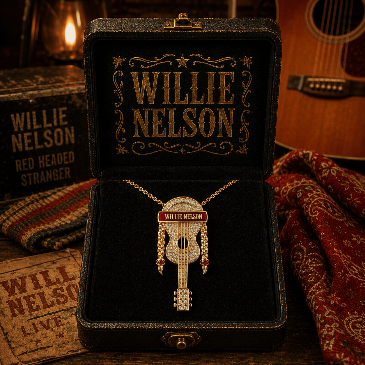 WLN Solid Gold Chain with Diamond Pendant BMD